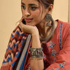 Dhiyona IE Women Floral Embroidered Regular Pure Cotton Kurta with Trousers & Dupatta