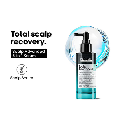 L'Oréal Professionnel Scalp Advanced 5-in-1 Professional Leave-in Serum for Scalp Care