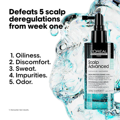 L'Oréal Professionnel Scalp Advanced 5-in-1 Professional Leave-in Serum for Scalp Care