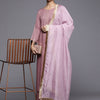 Dhiyona VA Women's Solid Yoke Design Kurta with Trousers & Dupatta