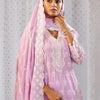 Indyancart IE Women Ethnic Motifs Embroidered Regular Chikankari Pure Cotton Kurta with Trousers & With Dupatta