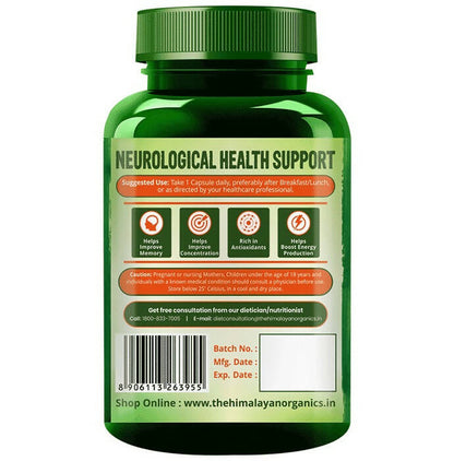 Himalayan Organics Plant-Based Vitamin B1 Capsules - Indyancart