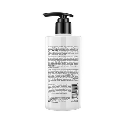 De Fabulous Ginger Energizing Shampoo bottle with label, featuring natural ginger extract for revitalizing hair care.