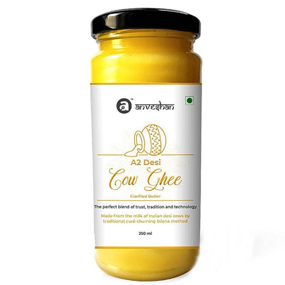 Anveshan A2 Desi Cow Ghee | Pure, Natural & Healthy Ghee | A2 Gir Cow Ghee