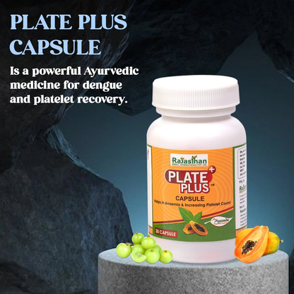 Rajasthan Herbals Plate Plus Capsules
