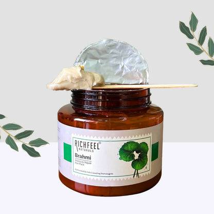 Richfeel Naturals Brahmi Intensive Repair Hair Pack - Indyancart