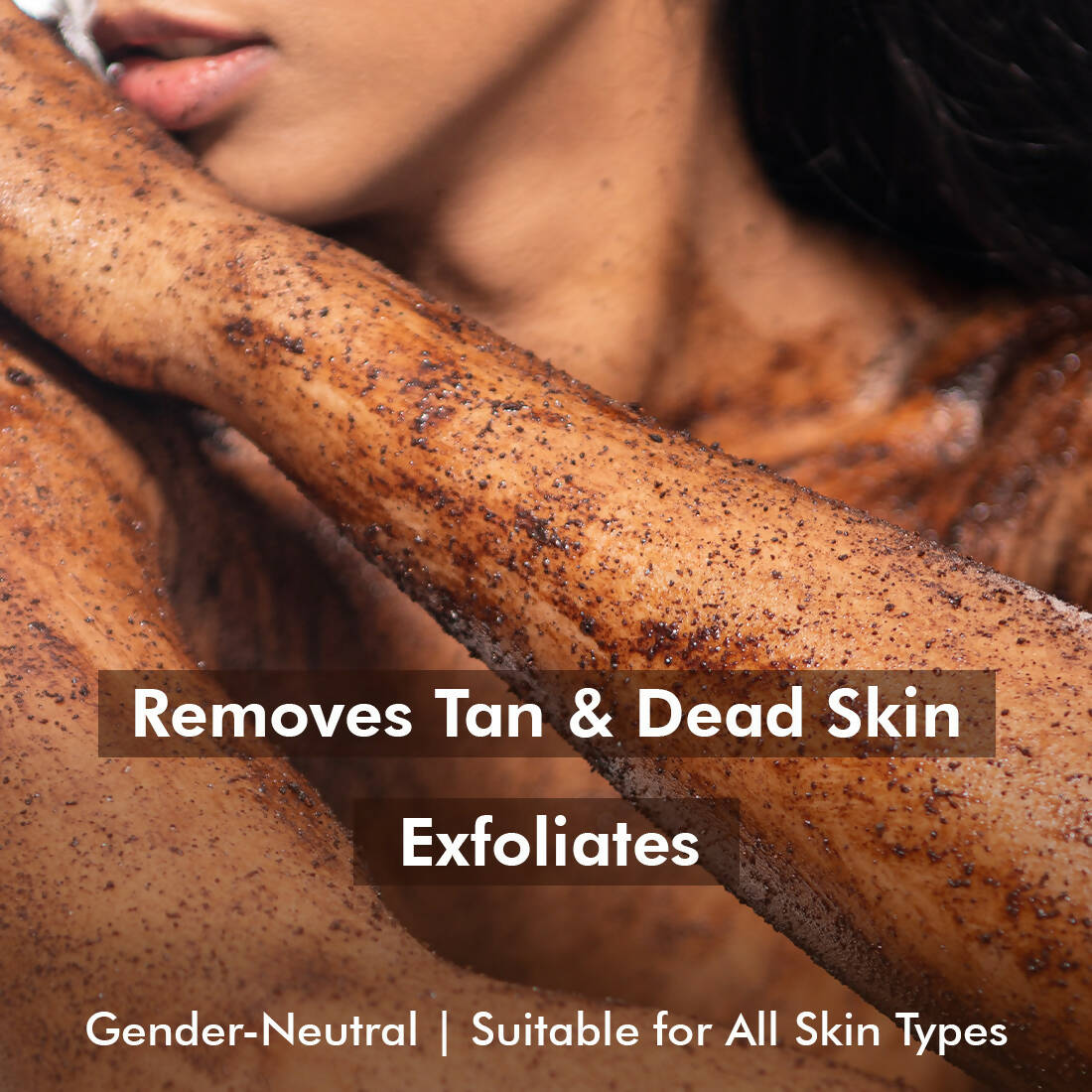 mCaffeine Raw Coffee Body Scrub - Indyancart