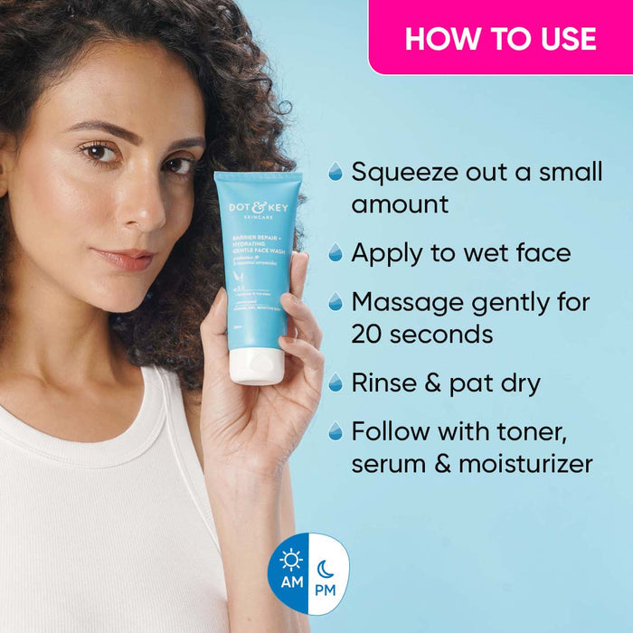 Dot & Key Barrier Repair Face Wash - Pack of 2