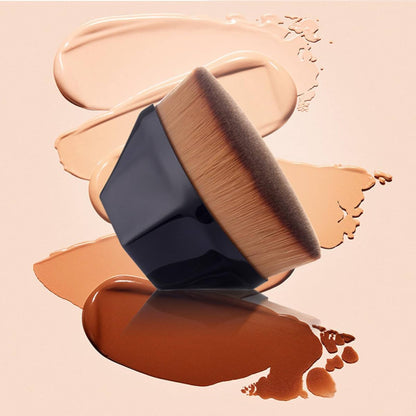 FYOLI Diamond Foundation Face Makeup Brush With Travel Case