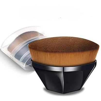 FYOLI Diamond Foundation Face Makeup Brush With Travel Case