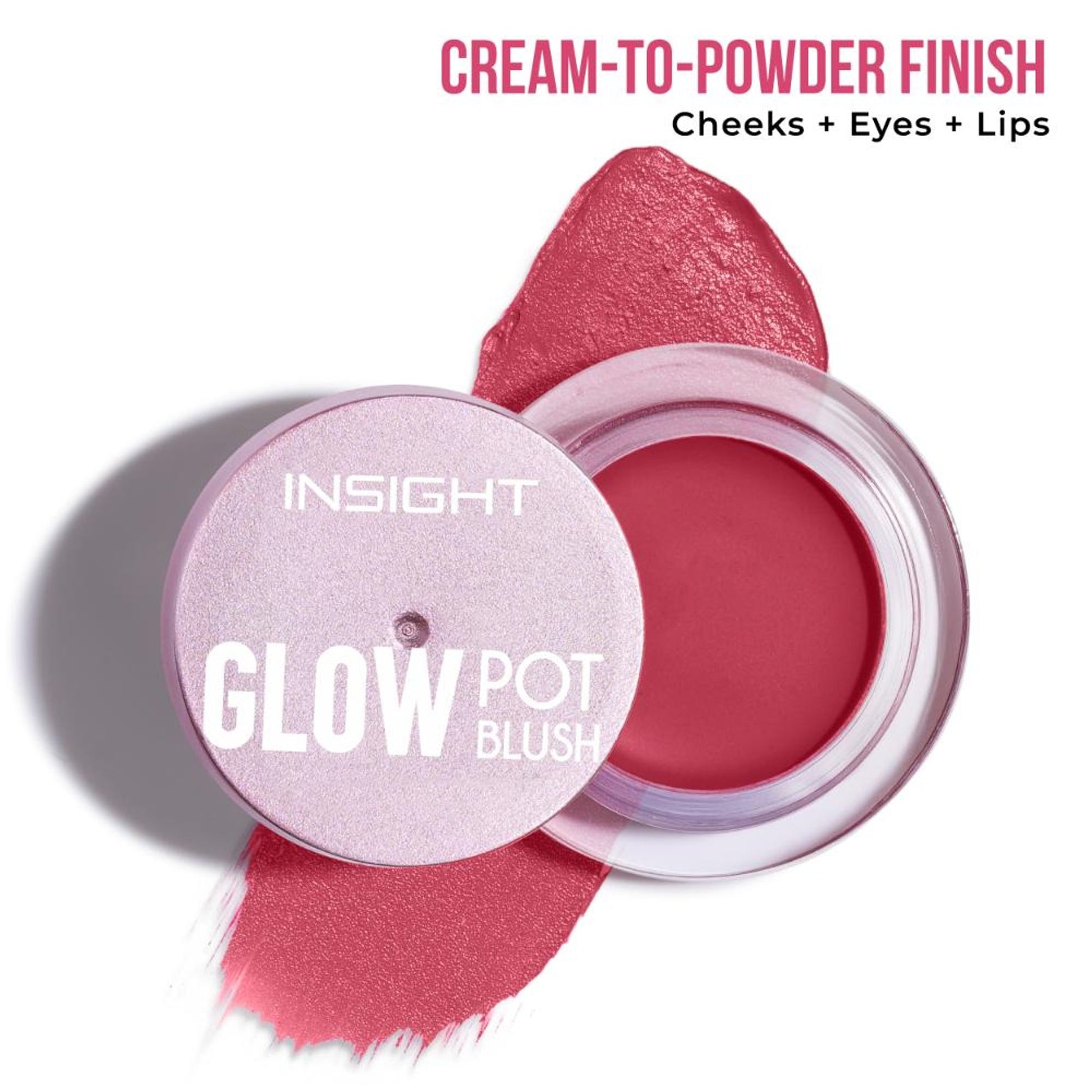 Insight Cosmetics Glow Pot Blush - Barbie