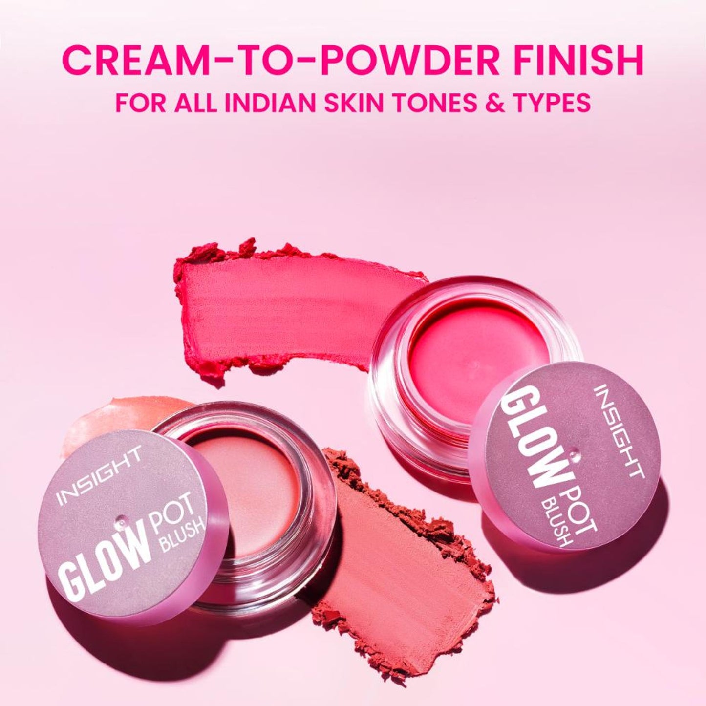 Insight Cosmetics Glow Pot Blush - Barbie