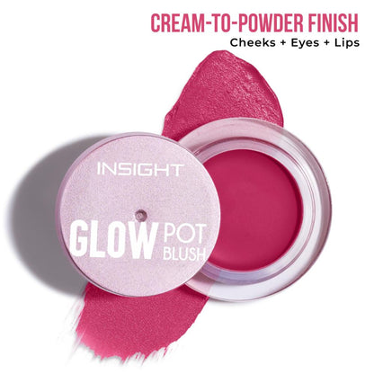 Insight Cosmetics Glow Pot Blush - Pink Aura