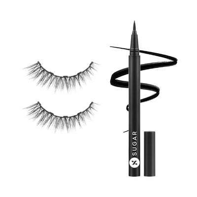 SUGAR Maximeyes Drama Magnetic Eyelashes & Eyeliner - 01 Genuine