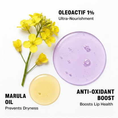 LOVETC Treatment Oil Infused Lip Balm, Clinically Proven 60% Instant Hydration - Make A Mauve