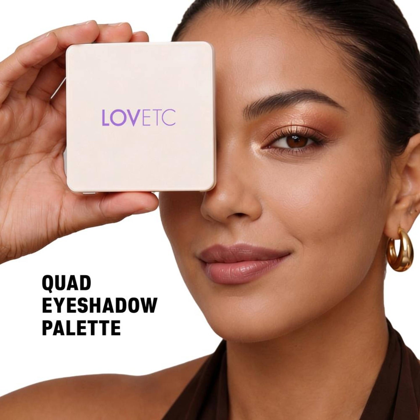 LOVETC Pop, Passion, Etc Satin Edit Eyeshadow Palette Quad - Soft Radiance