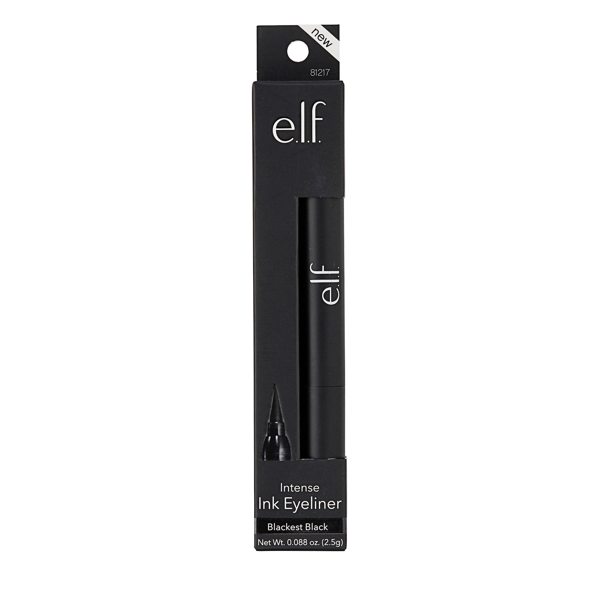 e.l.f. Cosmetics Intense Ink Eyeliner - Blackest Black