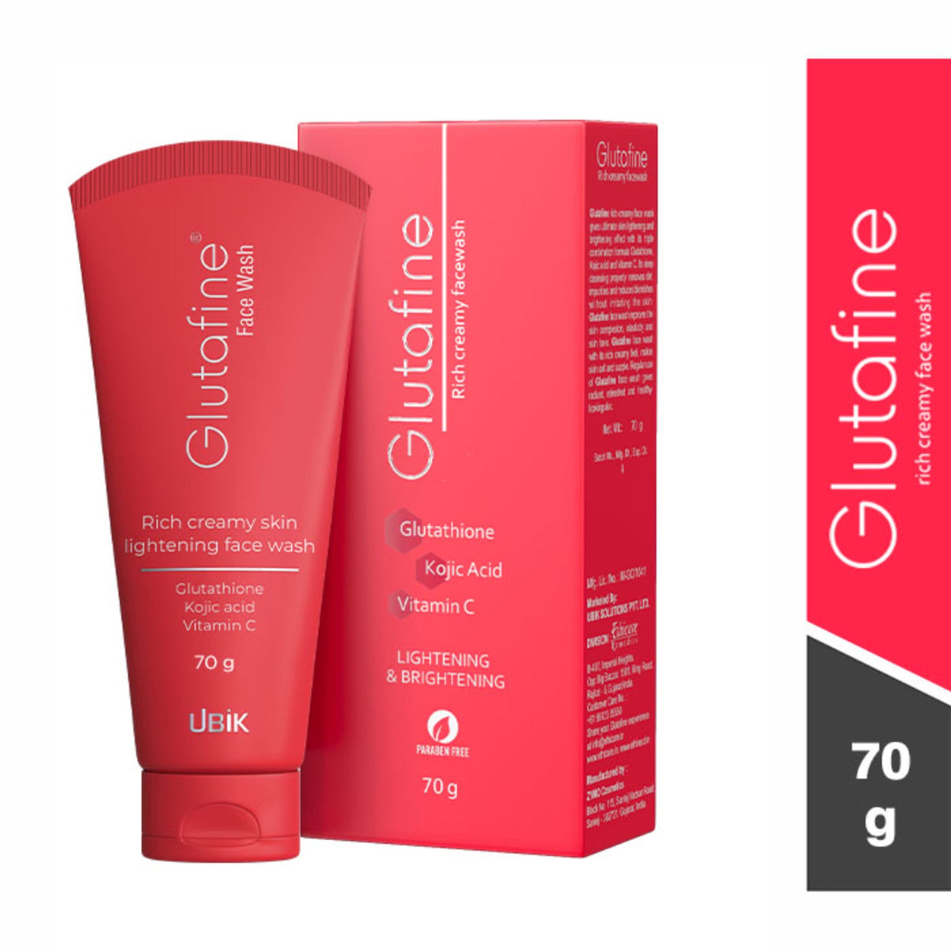 Glutafine Rich Creamy Skin Lightening Face Wash