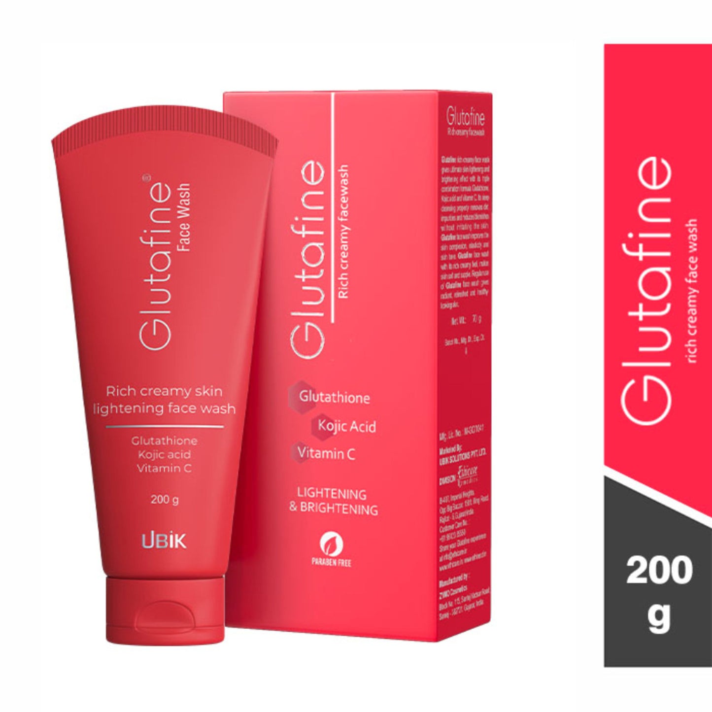 Glutafine Rich Creamy Skin Lightening Face Wash