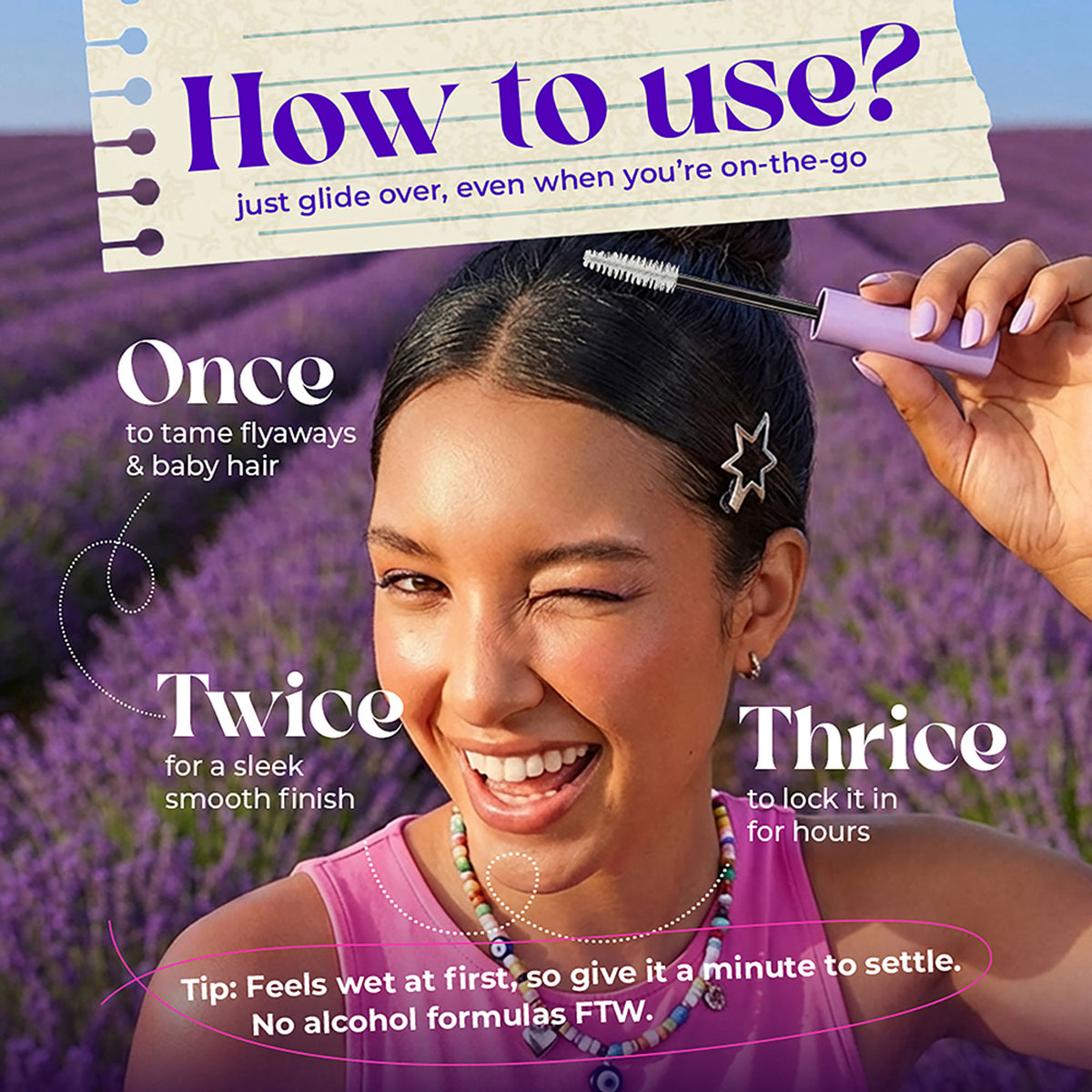 Love Beauty & Planet Argan Oil & Lavender Flyaway Stick