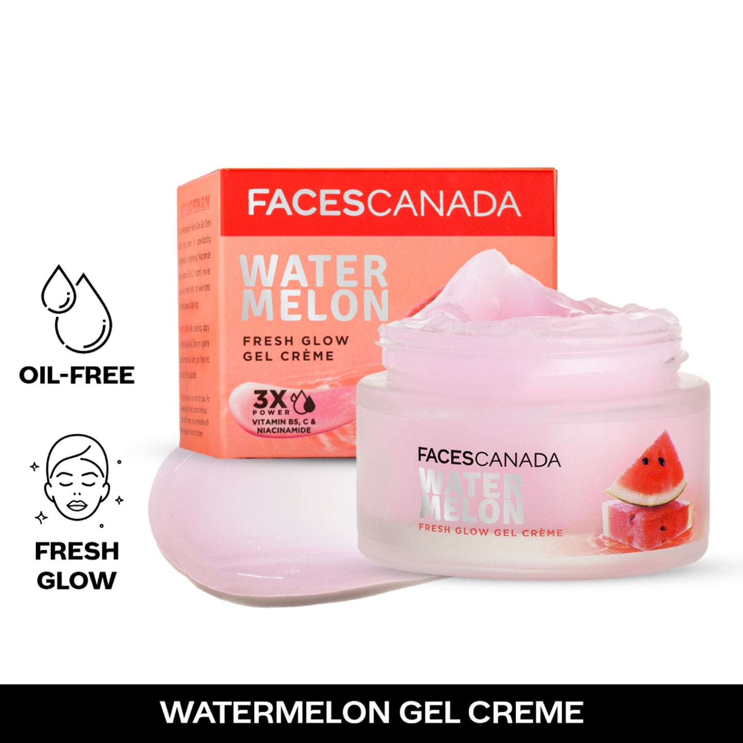 Faces Canada Watermelon Fresh Glow Gel Crème
