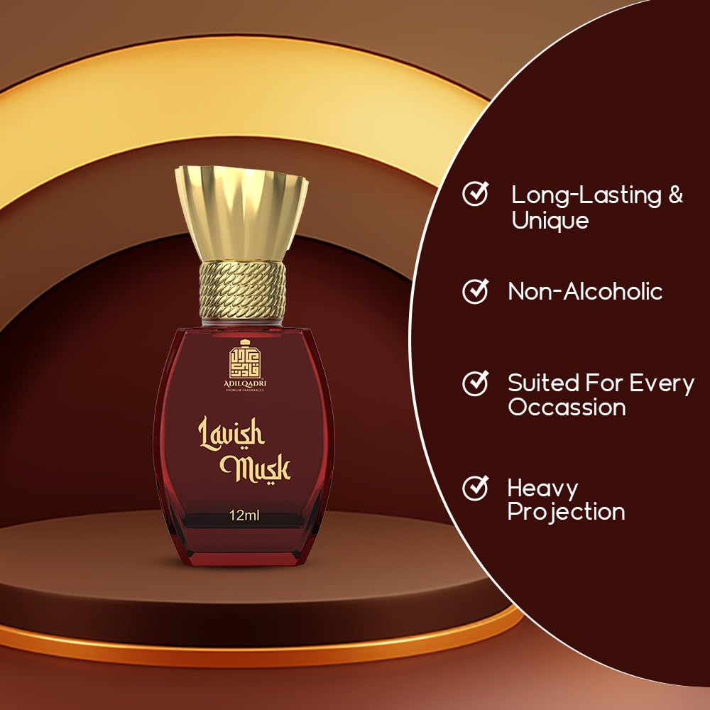 AdilQadri Lavish Musk Attar - Indyancart