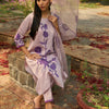 Indyancart IE Women Floral Embroidered Regular Thread Work Kurta with Trousers & With Dupatta