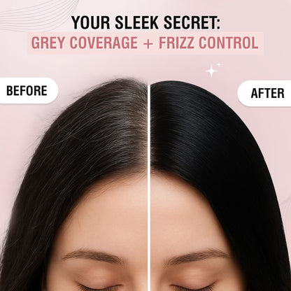 Glamveda Black Hair Finishing Stick - Frizz Control & Baby Hair Styler For 24-Hour Hold
