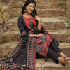 Indyancart IE Women Ethnic Motifs Printed Mirror Work Pure Cotton Kurta With Trousers & Dupatta