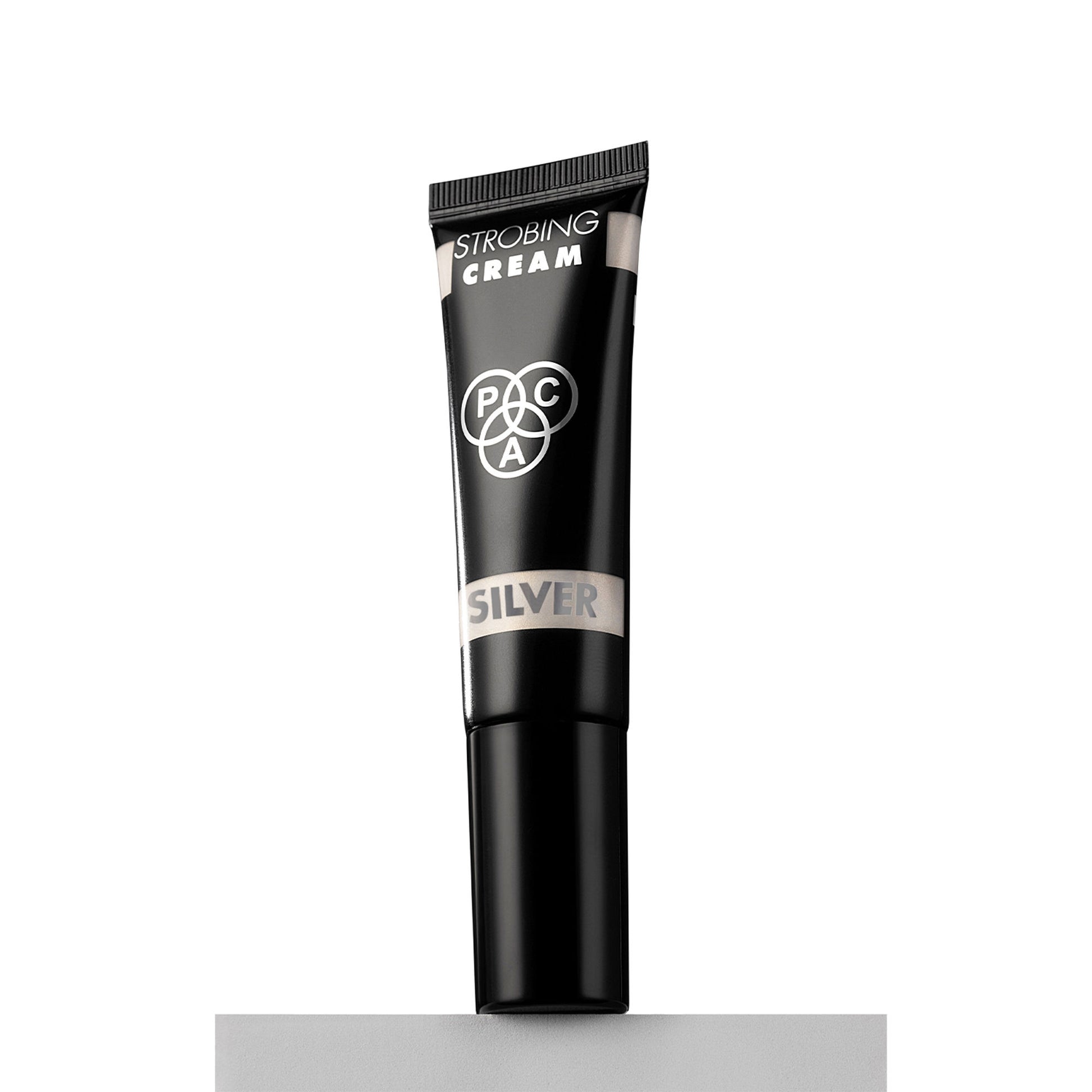 PAC Strobing Cream - Ultra Fine Light Reflective Particles, Subtle Dewy Glow, Lightweight - Silver