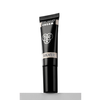 PAC Strobing Cream - Ultra Fine Light Reflective Particles, Subtle Dewy Glow, Lightweight - Silver