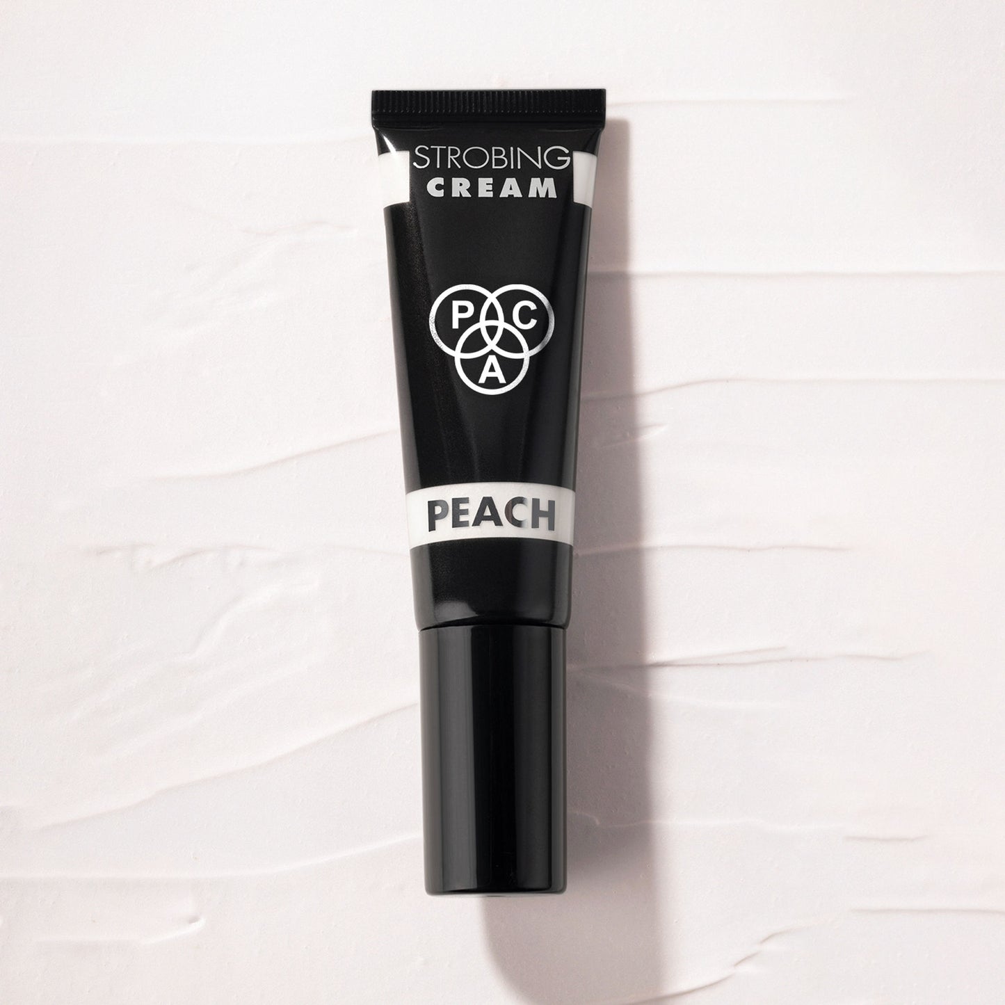 PAC Strobing Cream - Ultra Fine Light Reflective Particles, Subtle Dewy Glow, Lightweight - Peach