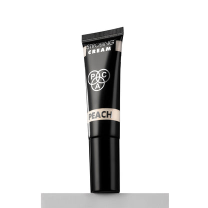 PAC Strobing Cream - Ultra Fine Light Reflective Particles, Subtle Dewy Glow, Lightweight - Peach
