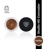 PAC Studio HD Concealer - Lightweight Full Coverage, Non Drying Creamy Blendable Formula - Kaffee