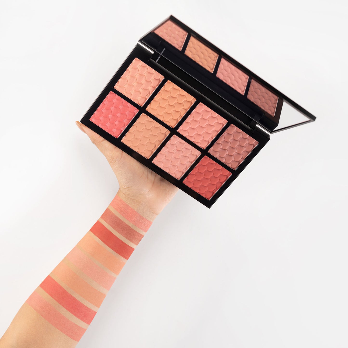 PAC Spotlight Blusher Palette X8 - All in One MUA Palette, High Payoff, Shades for Every Skin Tone