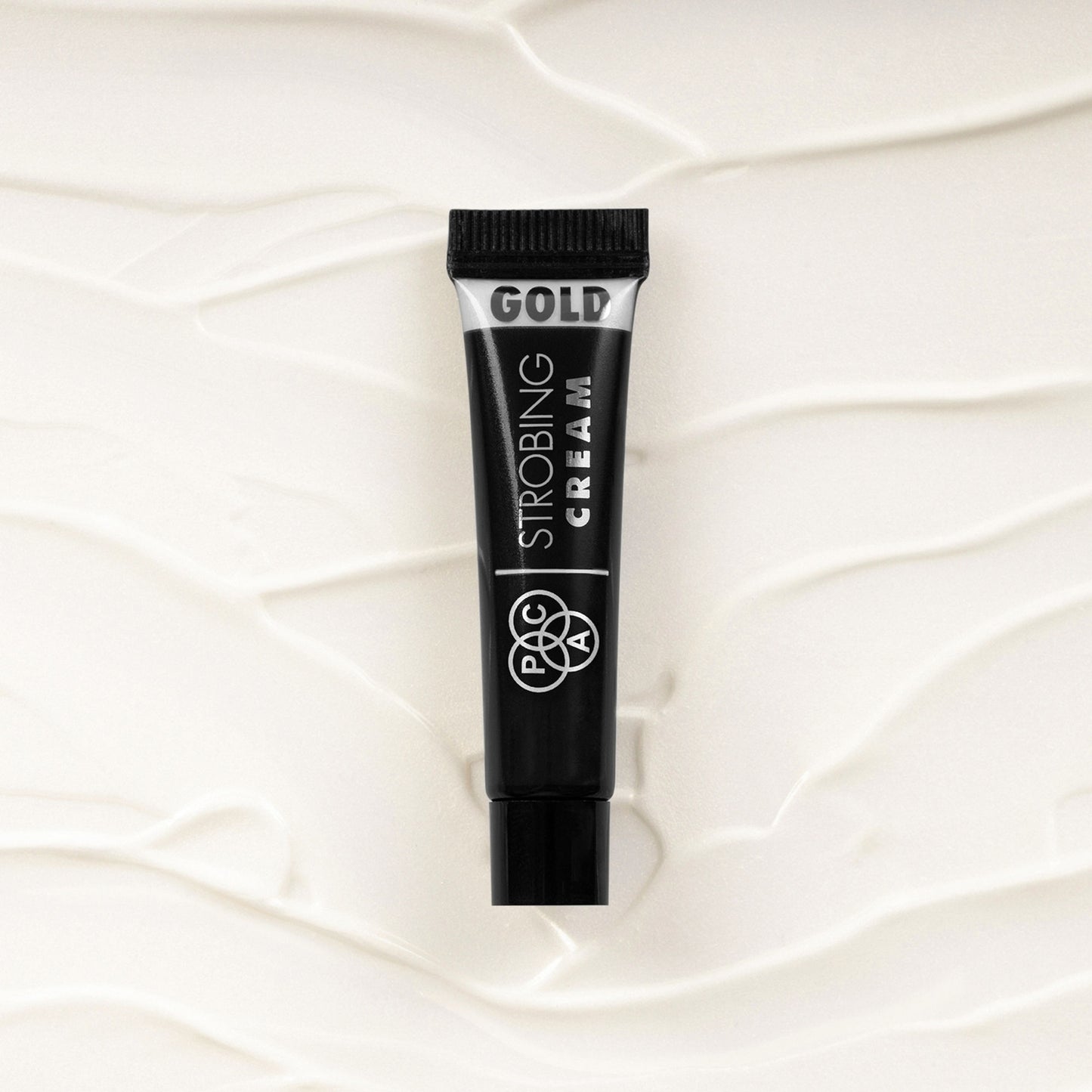 PAC Strobing Cream Mini - Ultra Fine Light Reflective Particles, Subtle Dewy Glow, Lightweight - Gold