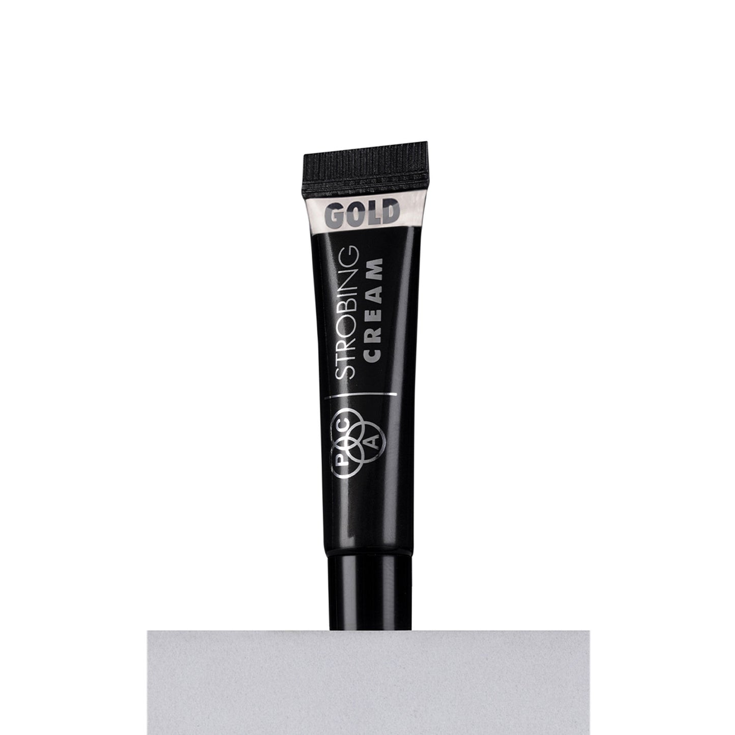 PAC Strobing Cream Mini - Ultra Fine Light Reflective Particles, Subtle Dewy Glow, Lightweight - Gold