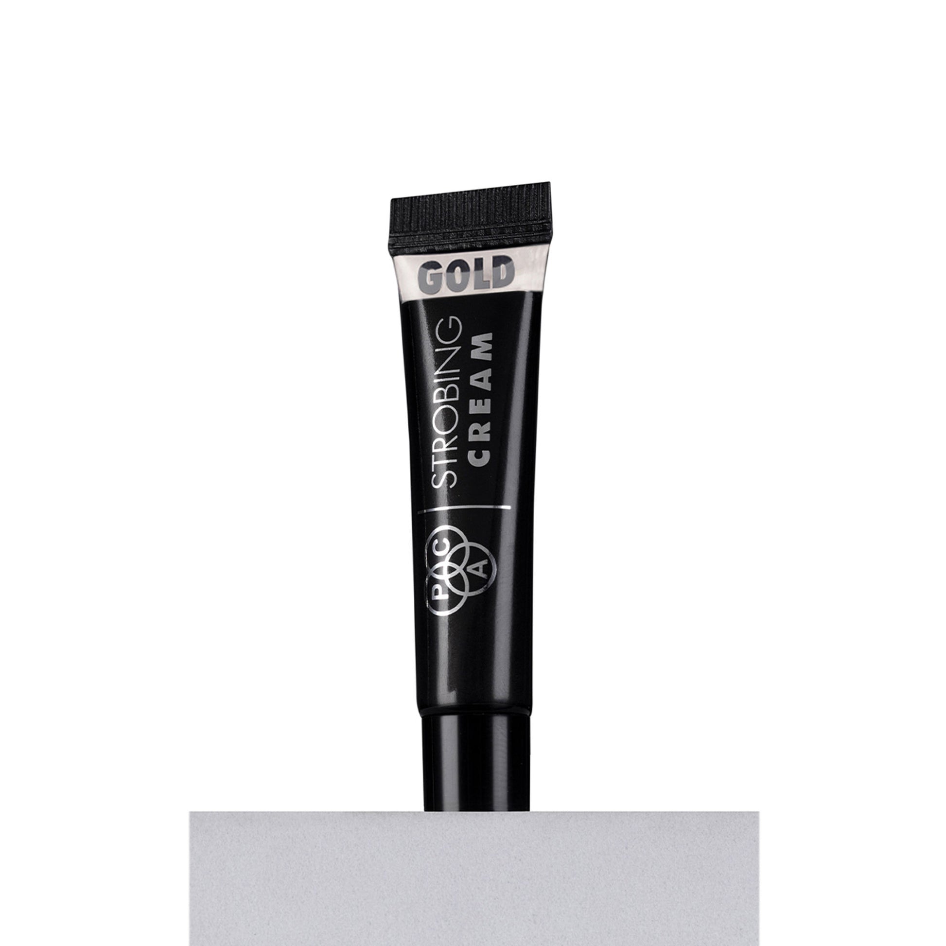 PAC Strobing Cream Mini - Ultra Fine Light Reflective Particles, Subtle Dewy Glow, Lightweight - Gold