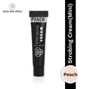PAC Strobing Cream Mini - Ultra Fine Light Reflective Particles, Subtle Dewy Glow, Lightweight - Peach