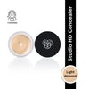 PAC Studio HD Concealer - Lightweight Full Coverage, Non Drying Creamy Blendable Formula - Light Almond
