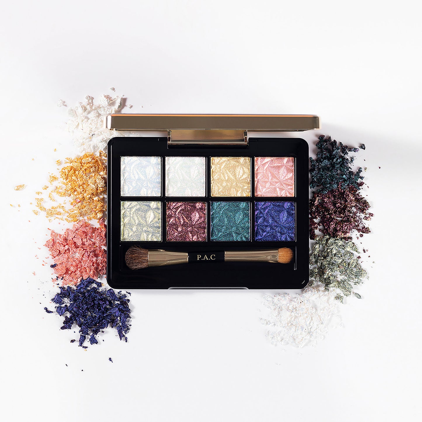 PAC Spotlight Duo Chrome Palette Season 1 - Intensely Pigmented, Buttery Smooth Multi Chrome Shades