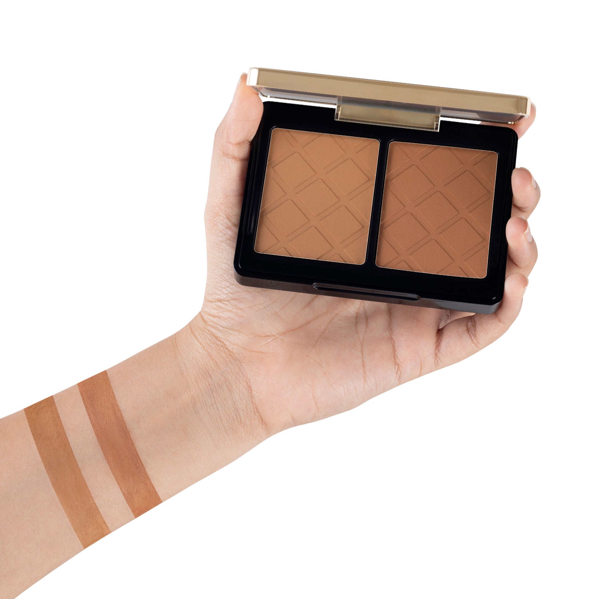 PAC Spotlight Bronzer X2 - Lightweight Matte Powder Bronzer, Long-Lasting Buildable Formula