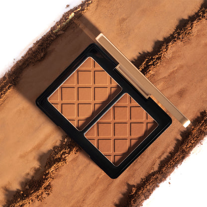 PAC Spotlight Bronzer X2 - Lightweight Matte Powder Bronzer, Long-Lasting Buildable Formula
