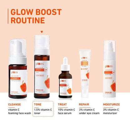 Plum 1.5% Vitamin C Toner with Mandarin for Glowing Skin