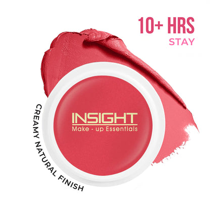 Insight Cosmetics Blusher With Vitamin E, Multi Use Super Pigmented, Dewy Finish - Watermelon Popsicle