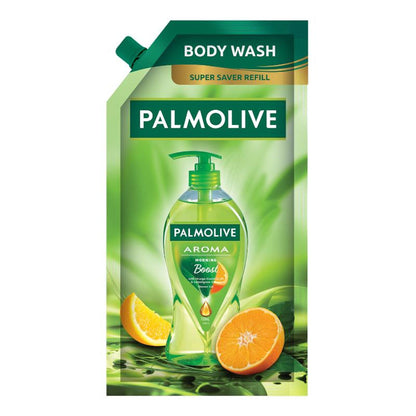 Palmolive Orange Essential Oil & Lemongrass Aroma Morning Boost Body Wash Refill Pack