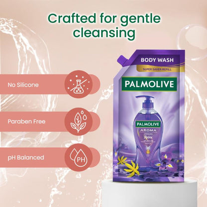 Palmolive Iris & Ylang Ylang Essential Oil Aroma Absolute Relax Body Wash Refill Pack