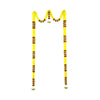 Toran for Main Door Entrance, Bandarwal for Festival, Pooja Mandir & Wedding, Handmade Traditional Flower Hanging for Home & Office Decor (42 inches 72 inches) Yellow
