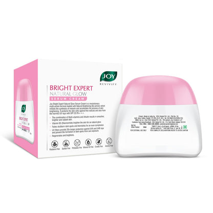 Joy Revivify Bright Expert Natural Glow Serum Cream SPF 25 A+++ - Indyancart