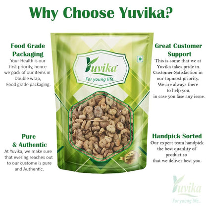 Yuvika Malva Sylvestris Linn seeds, common mallow seeds for Ayurvedic herbal remedies, displayed in a clear container.